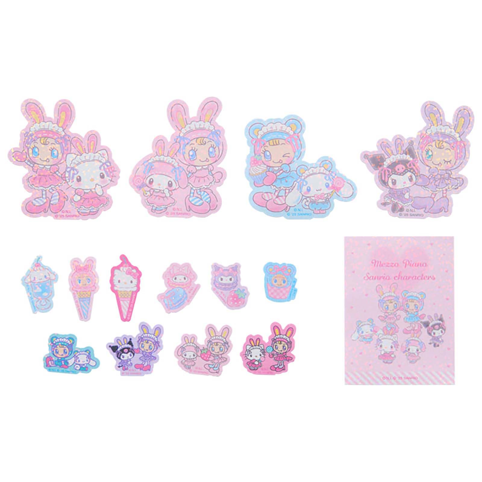 Amazon.co.jp: サンリオ(SANRIO) mezzo piano ステッカーセット
